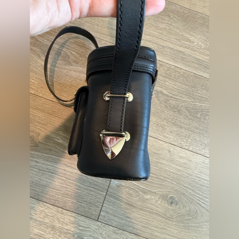 Rebecca Minkoff Craig Black Leather Camera Bag - Picture 12 of 16